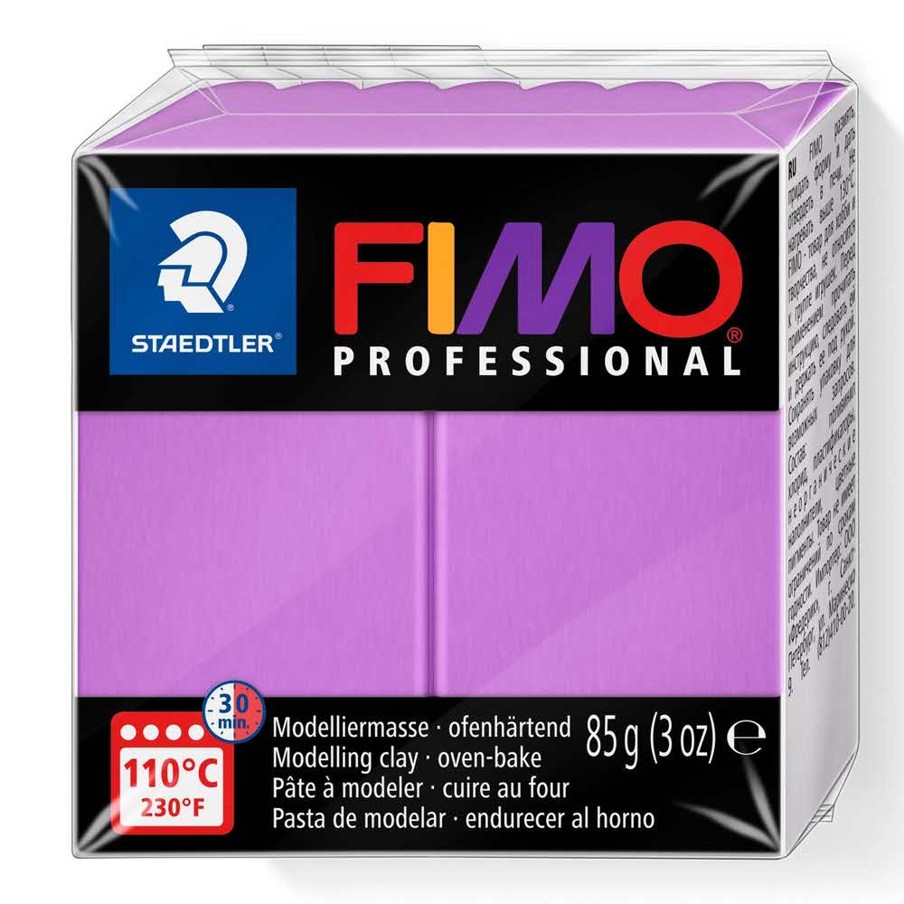 FIMO, Masa plastyczna termoutwardzalna Professional, lawendowa, 85g S 8004-62