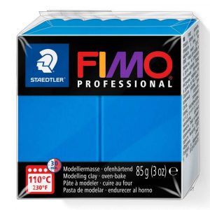 FIMO, Masa plastyczna termoutwardzalna Professional, niebieska, 85g S 8004-300
