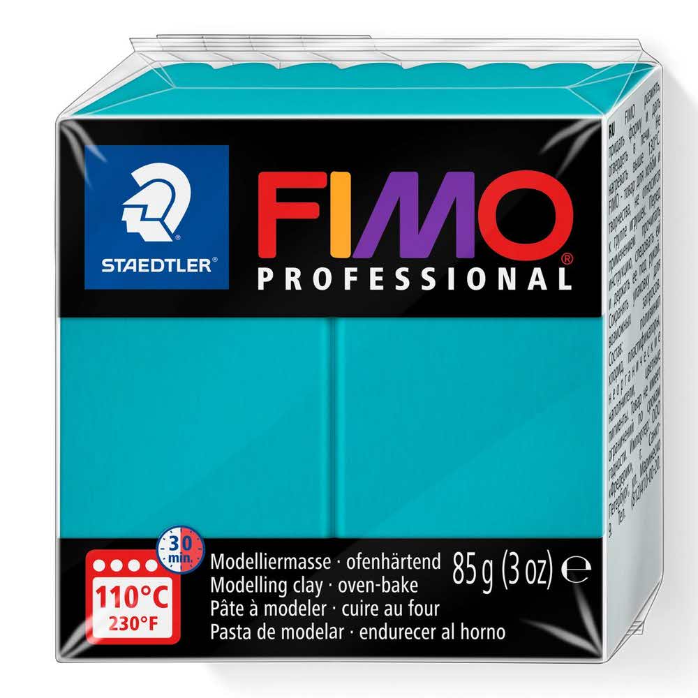 FIMO, Masa plastyczna termoutwardzalna Professional, turkusowa, 85g S 8004-32