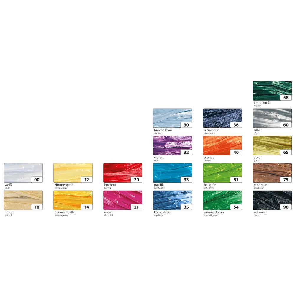 FOLIA, Rafia naturalna, ciemny fiolet, 50g FO 90-28 - obrazek 2