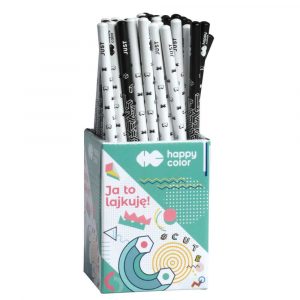 Happy Color, Display - Ołówek okrągły JUST, drewniany, HB, 72 szt. HA 3110 01JU KP72