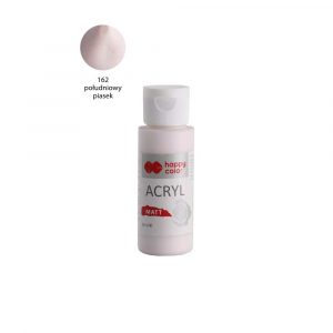 Happy Color, Farba akrylowa MATT, południowy piasek, 60 ml HA 7375 0060-162