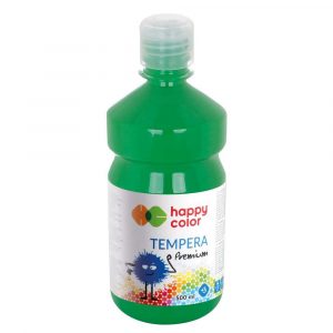 Happy Color, Farba tempera Premium, zielona, 1000 ml HA 3310 1000-5