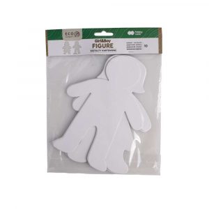 Happy Color, Kształty kartonowe FIGURE Boy&Girl, 20 cm, 10 szt. HA 4522 2014-FG10