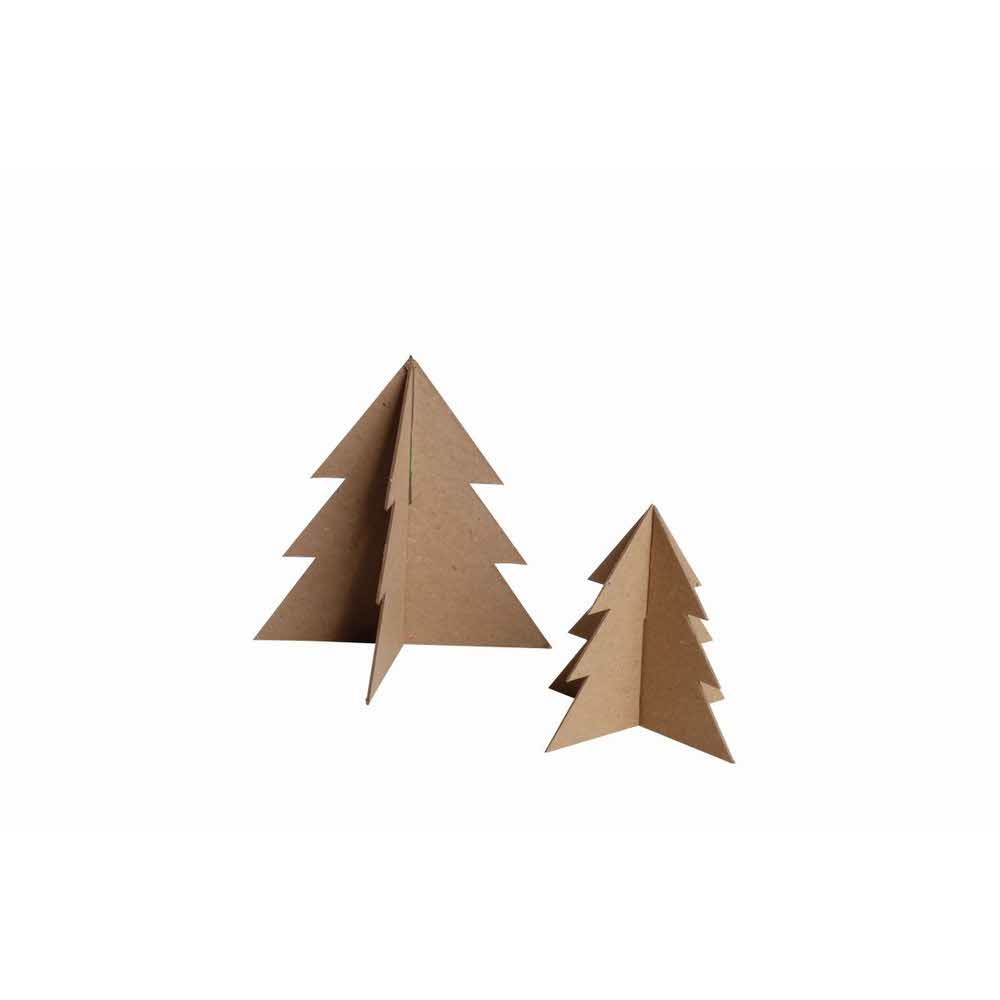 Happy Color, Kształty tekturowe CHRISTMAS TREE, 13-18 cm, 2 szt. HA 4513 1813-CT2 - obrazek 2