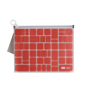 Happy Color, Teczka z tworzywa z suwakiem TRENDY, Fresh Coral, B5 HA 4613 2520-TC