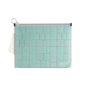 Happy Color, Teczka z tworzywa z suwakiem TRENDY, Mint Green, B5 HA 4613 2520-TG