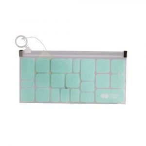Happy Color, Teczka z tworzywa z suwakiem TRENDY, Mint Green, B6 HA 4613 1217-TG