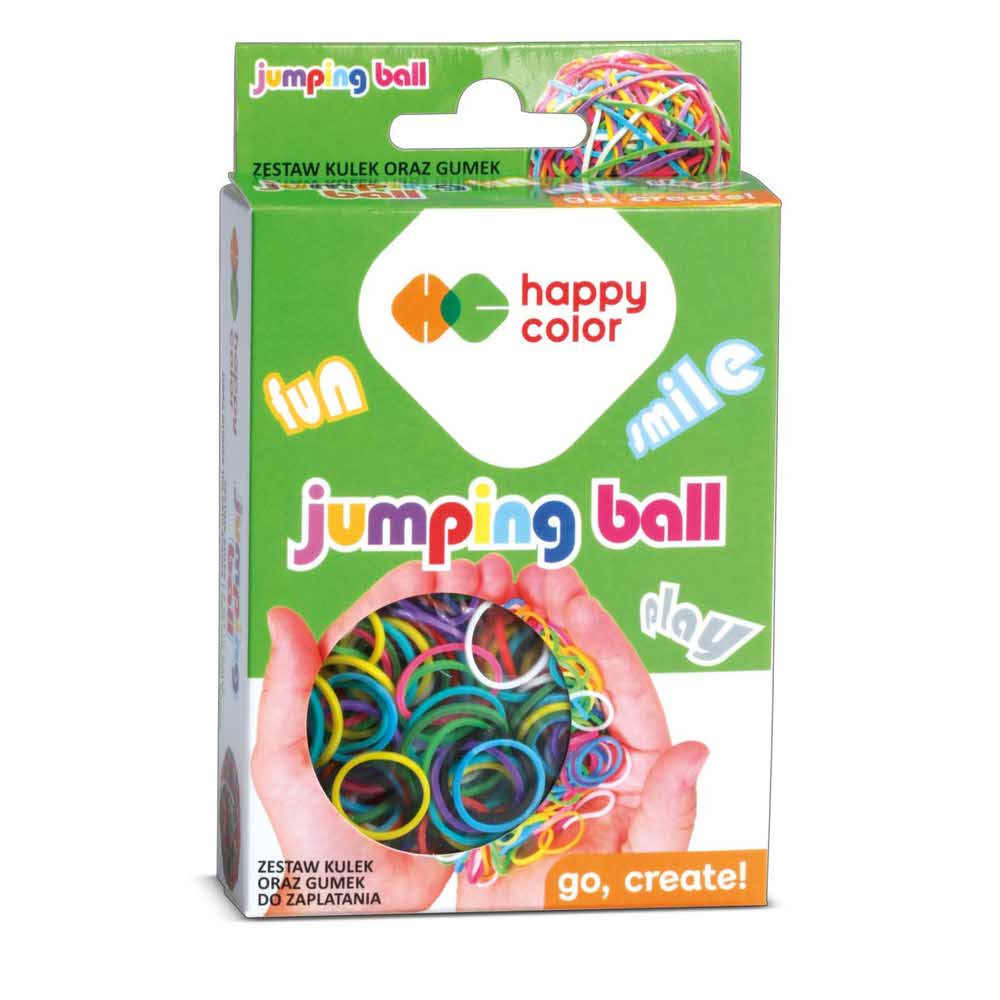 Happy Color, Zestaw kulek Jumping ball HA 4421 01