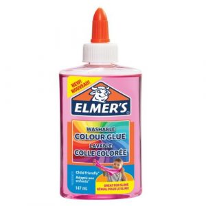 Klej kolorowy przezroczysty Translucent Glue 147 ml Elmers różowy