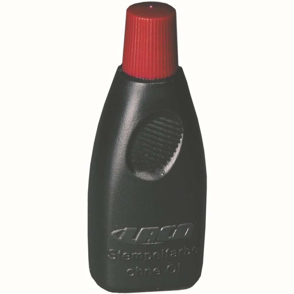 LACO, Tusz do pieczątek 30ml, bez oleju, czerwony LA SF30-2