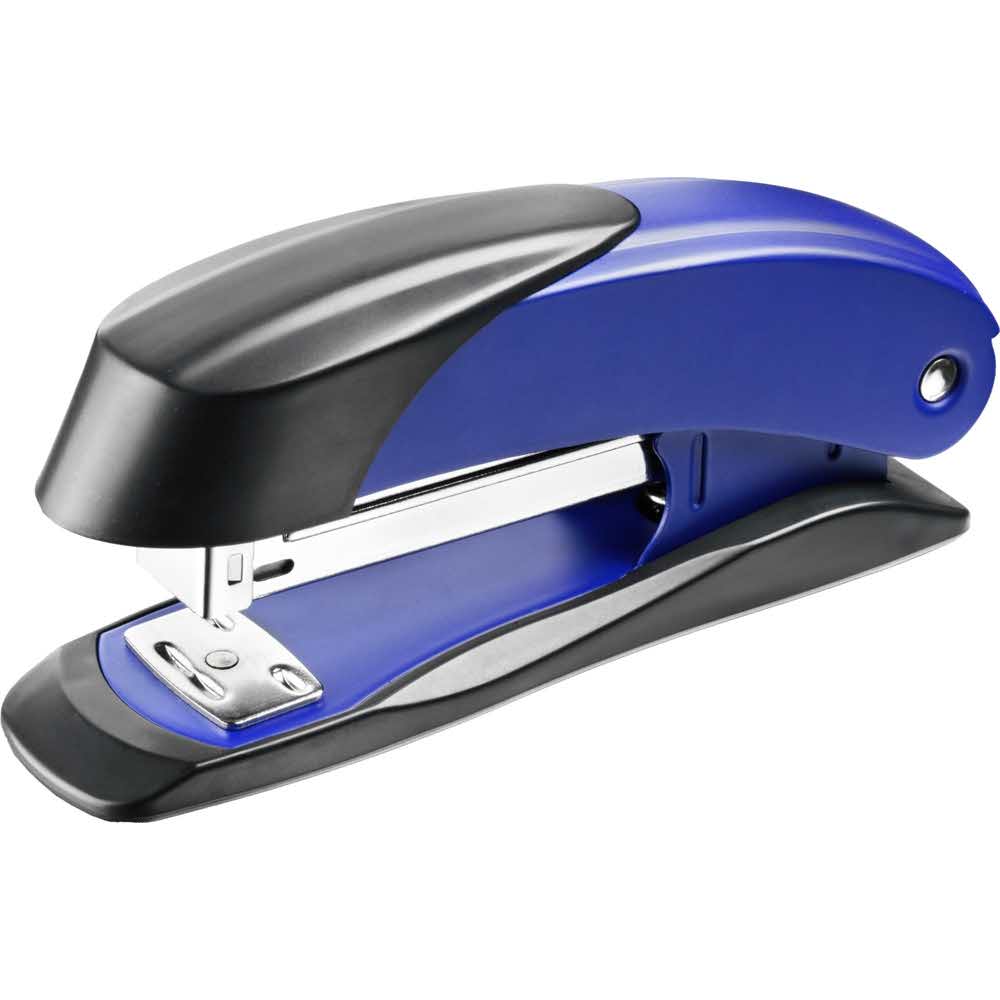 LACO, Zszywacz metalowy H400, 30 kartek, 64 mm, niebieski LA H400-35