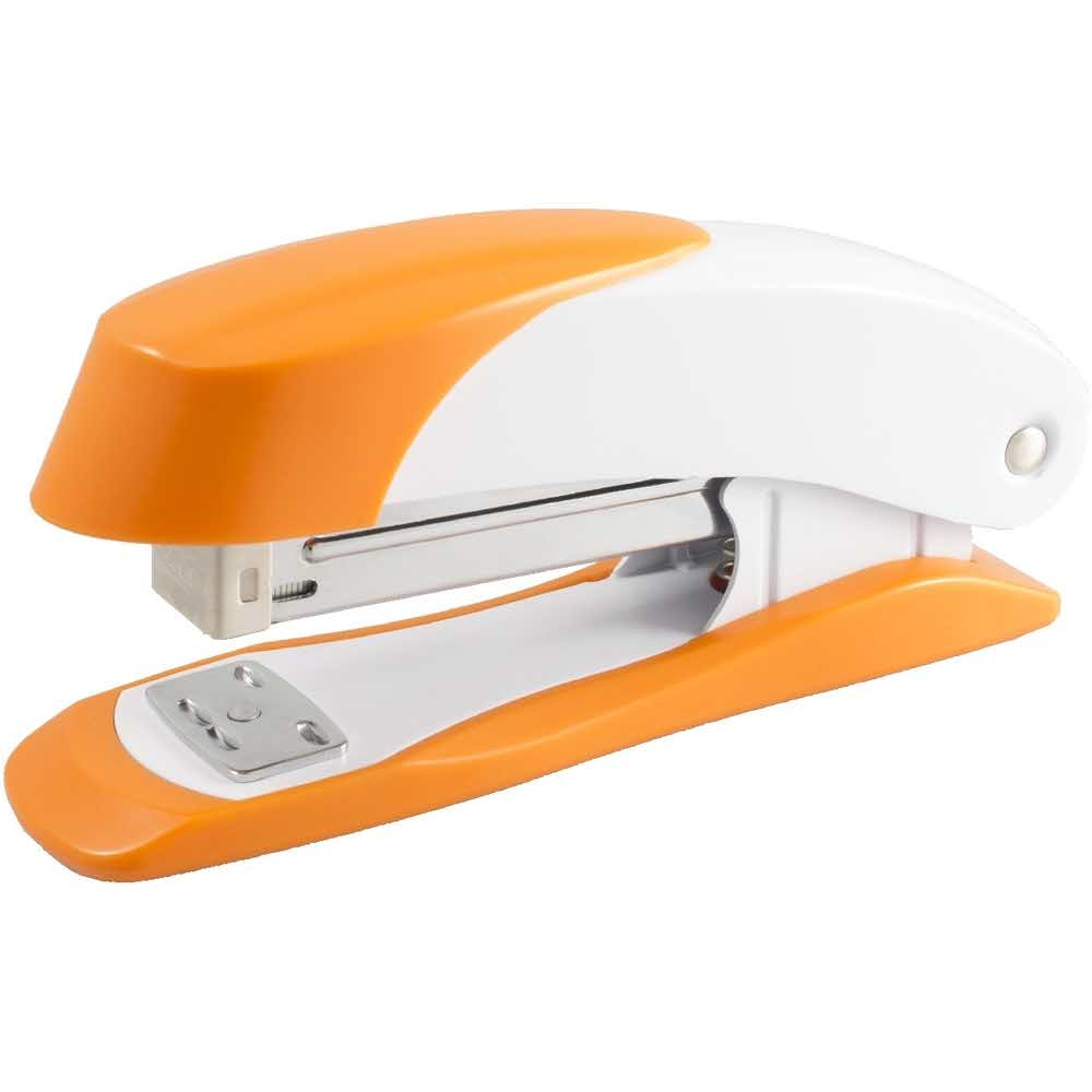 LACO, Zszywacz metalowy H400 NEON LINE, 30 kartek, 64 mm, pomarańczowy LA H400-405