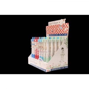 M&G, Display - Długopis automatyczny żelowy Cheri, 0.7 mm, niebieski, 40 szt. MG ABPH7372 KP40