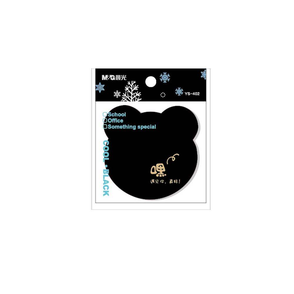 M&G, Karteczki samoprzylepne Cool Black, 30 kartek MG AS33V148 - obrazek 4