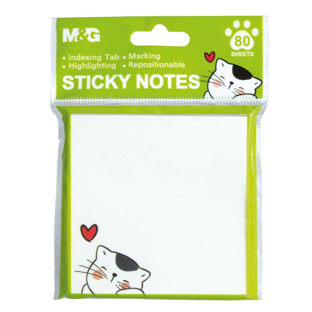M&G, Karteczki samoprzylepne So Many Cats, 100 arkuszy MG AS33V120 - obrazek 3