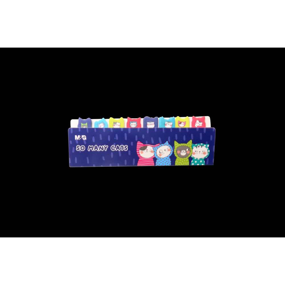 M&G, Karteczki samoprzylepne So Many Cats, 15x53 mm, 8 x 20 arkuszy MG AS26V873