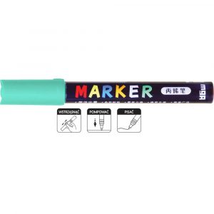 M&G, Marker akrylowy 1-2 mm, jasnozielony MG ZPLN6570-50