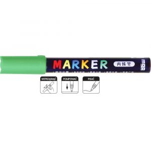 M&G, Marker akrylowy 1-2 mm, zielony MG ZPLN6570-5
