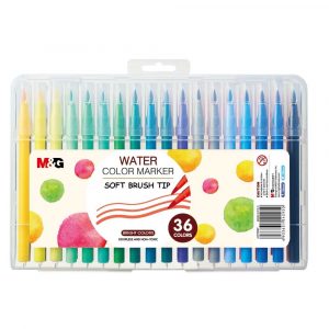 M&G, Pisak pędzelkowy Brush Pen, wodny, 36 kolorów MG ACP95807