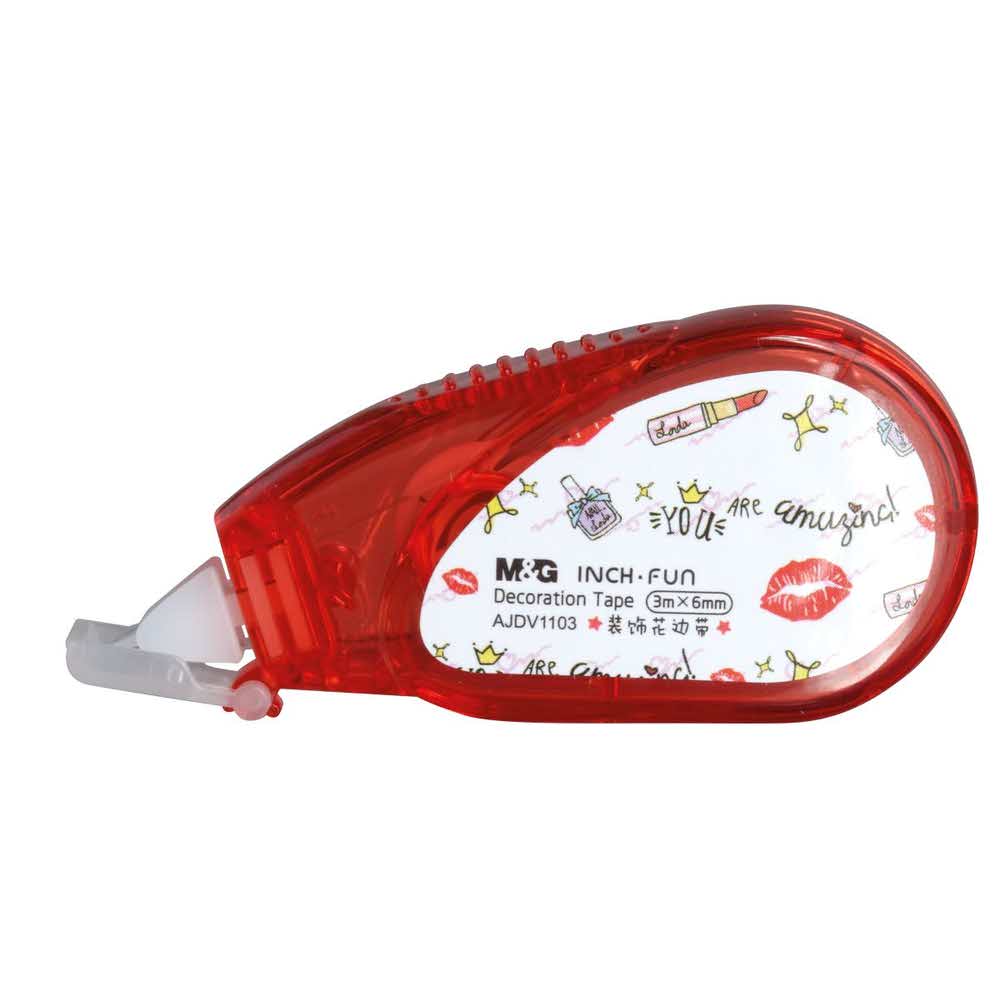 M&G, Taśma ozdobna Lovely Girl, 6mmx3m MG AJDV1103