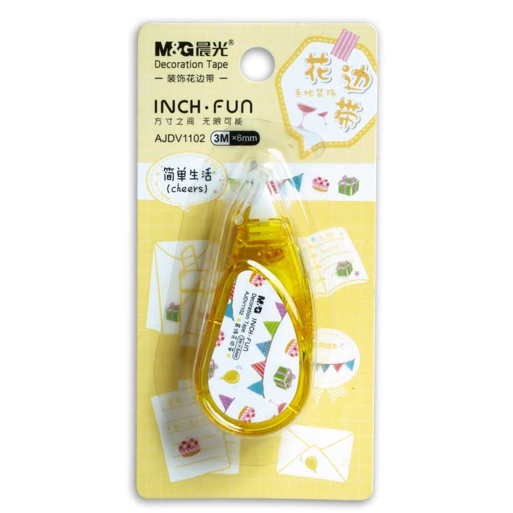 M&G, Taśma ozdobna Simple Life, 6mmx3m MG AJDV1102 - obrazek 2