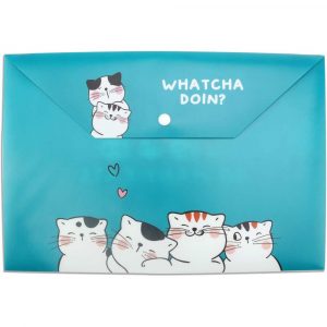 M&G, Teczka kopertowa z zatrzaskiem So Many Cats, A4 MG ADM929FM