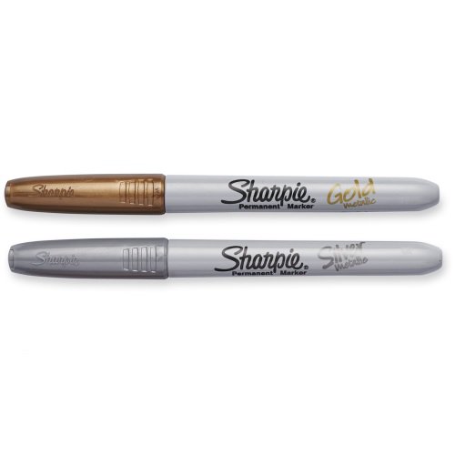 Sharpie Fine - marker metalizowany Paper Mate metallic złoty S1891062 - obrazek 3