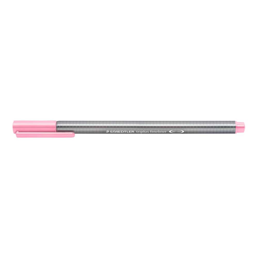 Staedtler, Cienkopis trójkątny triplus, bladoróżowy, 0.3 mm S 334-21 - obrazek 2