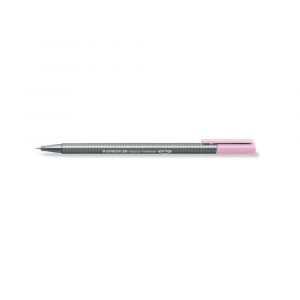 Staedtler, Cienkopis trójkątny triplus, bladoróżowy, 0.3 mm S 334-21