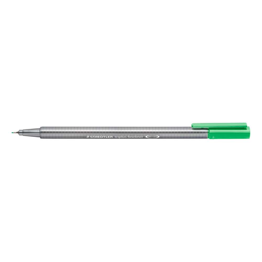 Staedtler, Cienkopis trójkątny triplus, bladozielony, 0.3 mm S 334-550