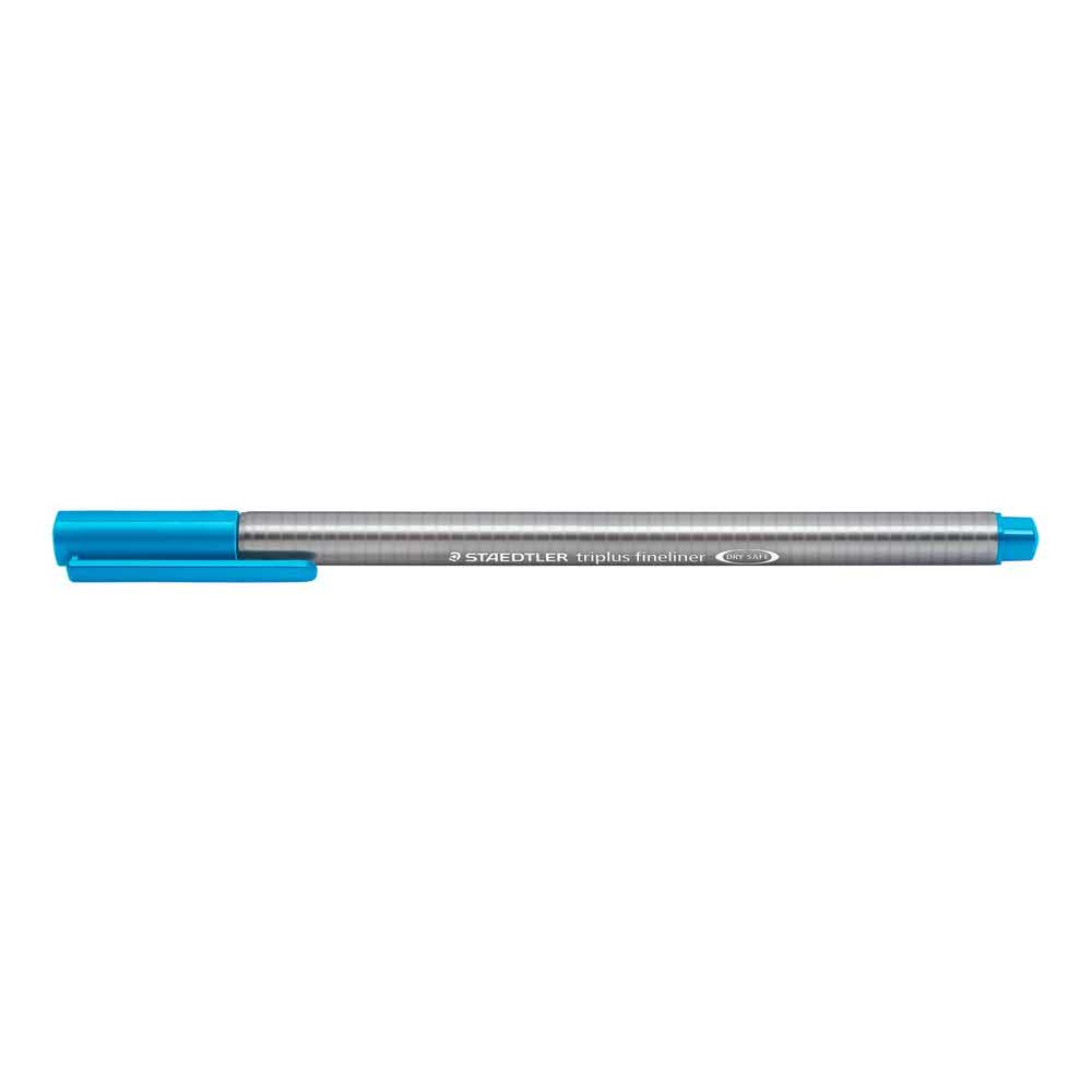 Staedtler, Cienkopis trójkątny triplus, błękitny, 0.3 mm S 334-37 - obrazek 2