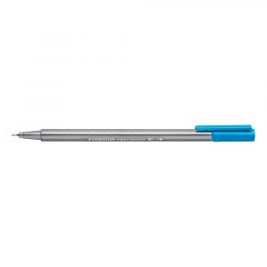 Staedtler, Cienkopis trójkątny triplus, błękitny, 0.3 mm S 334-37