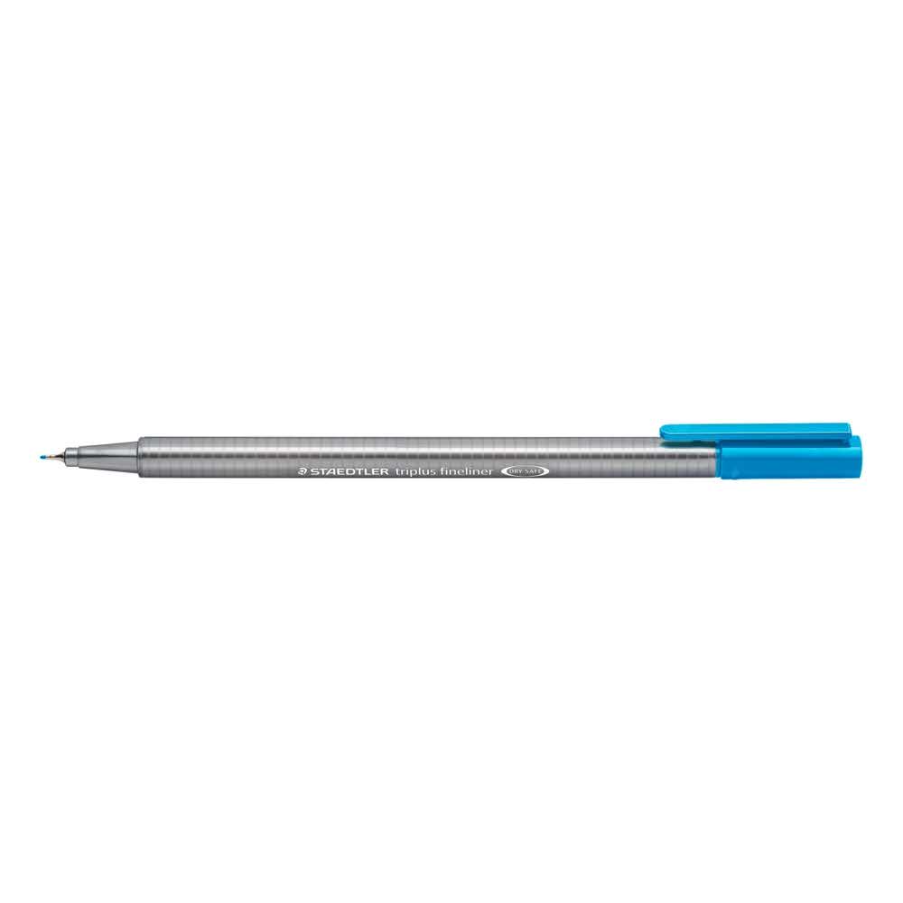 Staedtler, Cienkopis trójkątny triplus, błękitny, 0.3 mm S 334-37