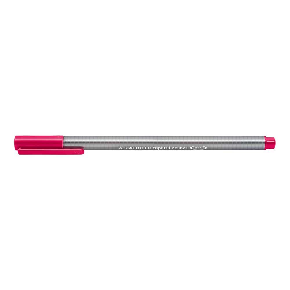 Staedtler, Cienkopis trójkątny triplus, bordowy, 0.3 mm S 334-23 - obrazek 2