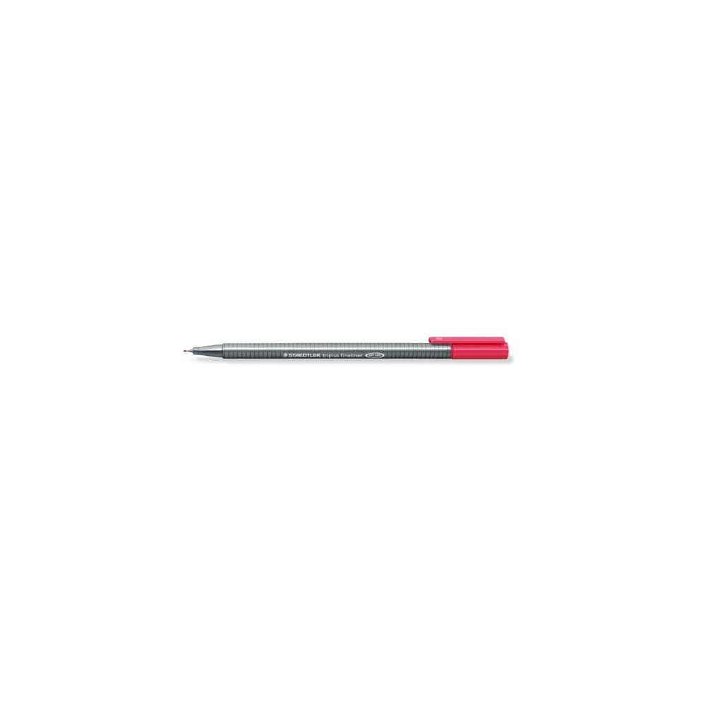 Staedtler, Cienkopis trójkątny triplus, bordowy, 0.3 mm S 334-23
