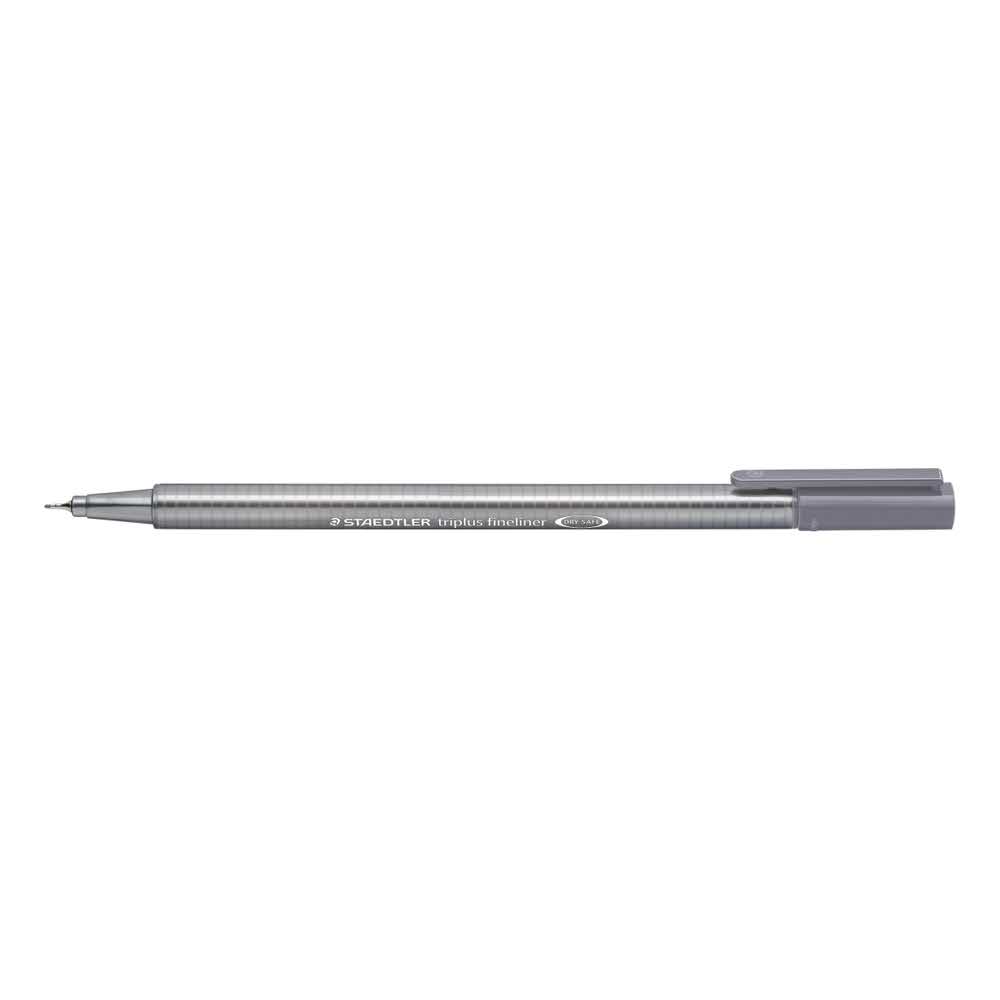Staedtler, Cienkopis trójkątny triplus, gołębi szary, 0.3 mm S 334-85