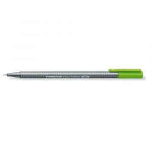 Staedtler, Cienkopis trójkątny triplus, jasnozielony, 0.3 mm S 334-51