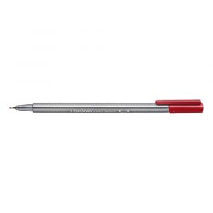 Staedtler, Cienkopis trójkątny triplus, karminowy, 0.3 mm S 334-29