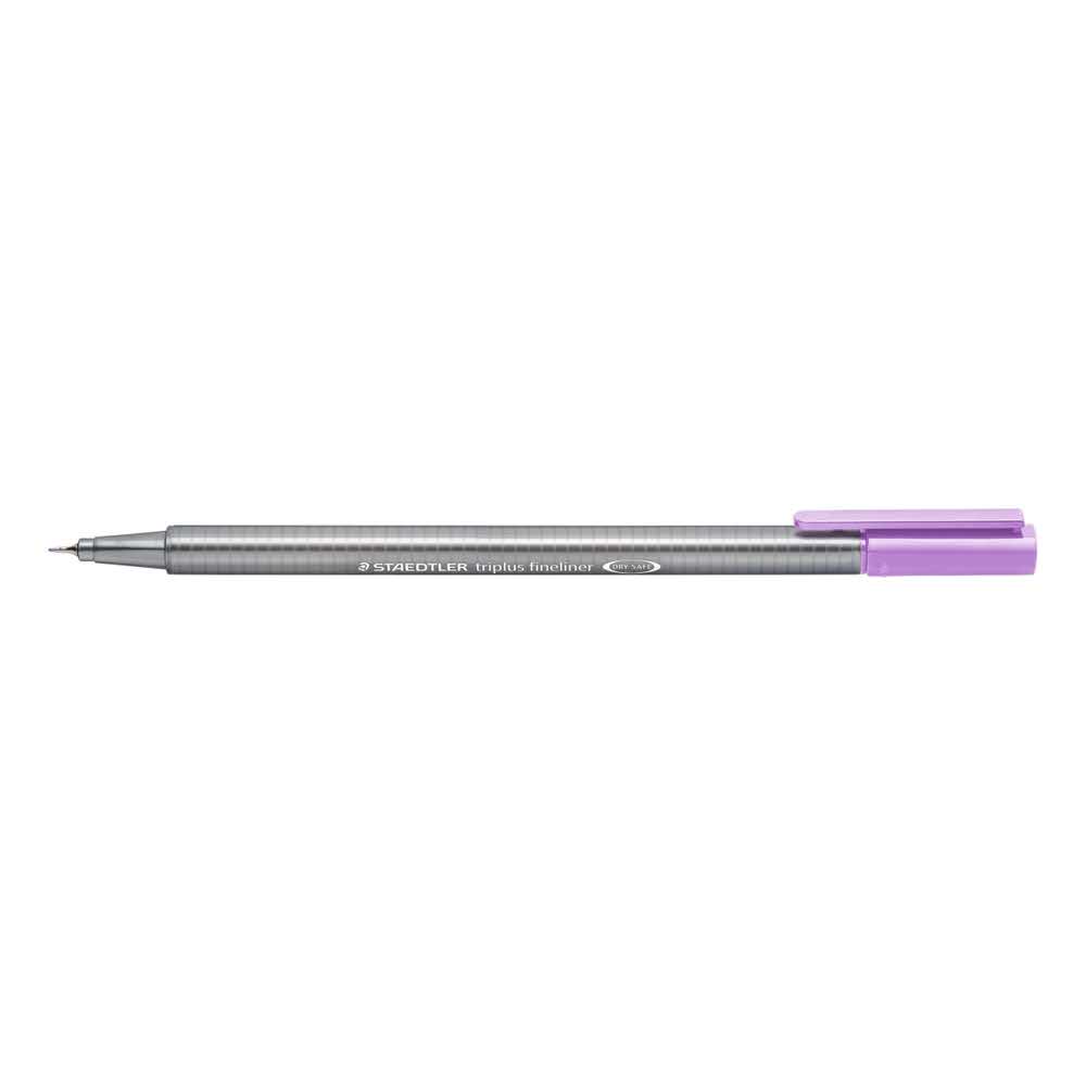 Staedtler, Cienkopis trójkątny triplus, lawendowy, 0.3 mm S 334-62