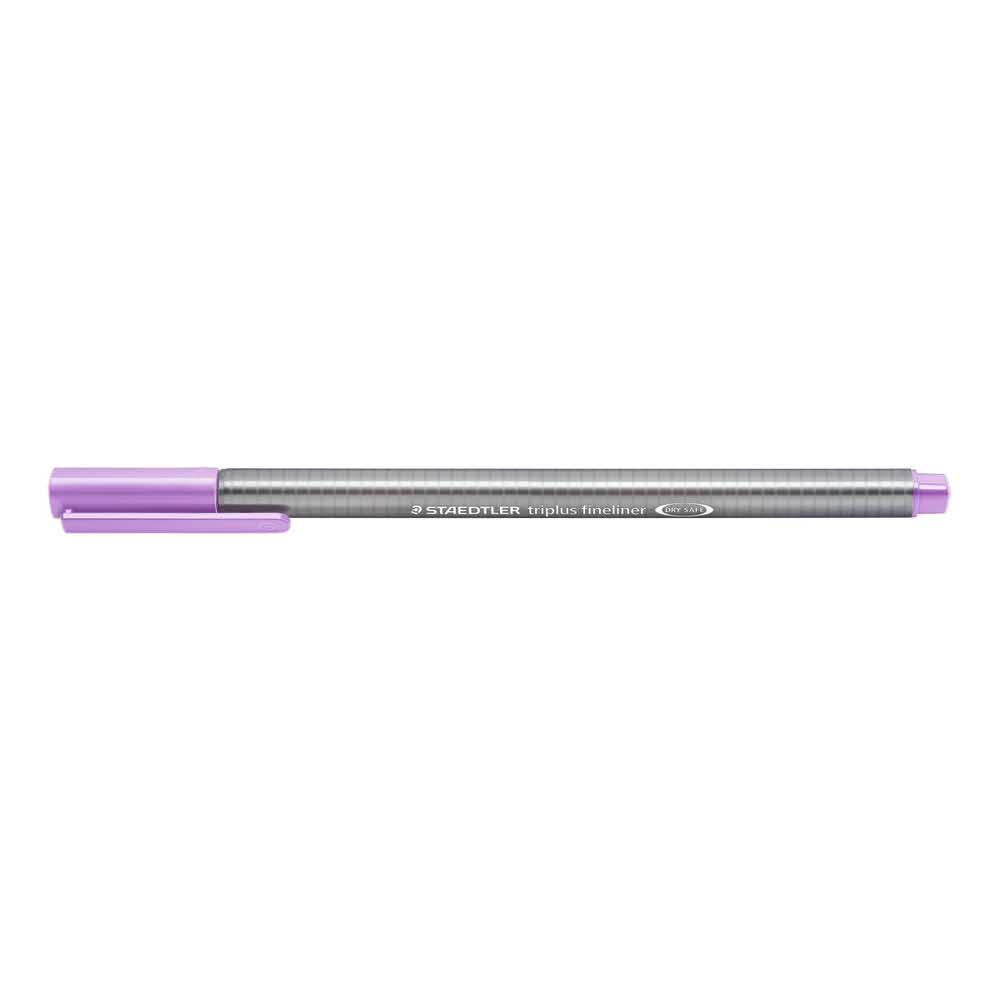 Staedtler, Cienkopis trójkątny triplus, lawendowy, 0.3 mm S 334-62 - obrazek 2