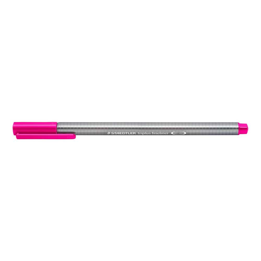 Staedtler, Cienkopis trójkątny triplus, magenta, 0.3 mm S 334-20 - obrazek 2