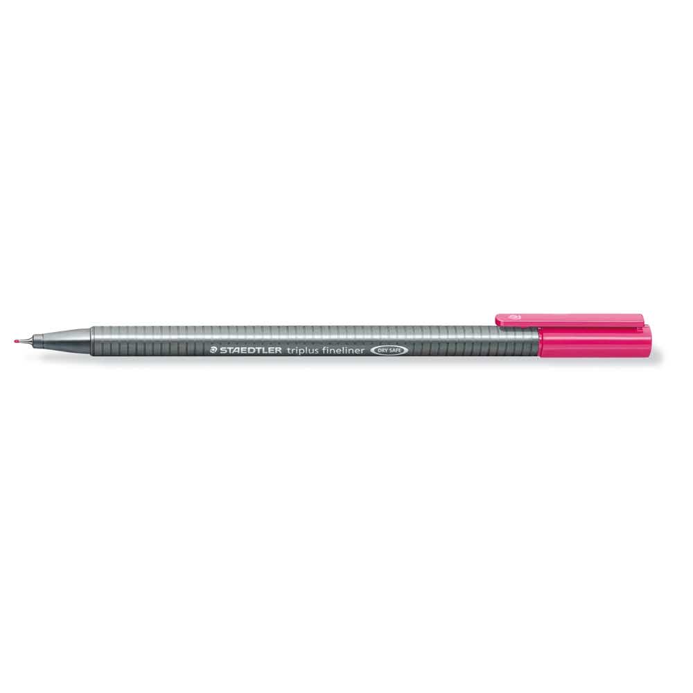 Staedtler, Cienkopis trójkątny triplus, magenta, 0.3 mm S 334-20