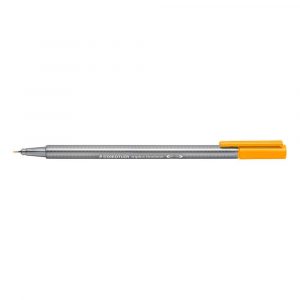 Staedtler, Cienkopis trójkątny triplus, pomarańczowy jasny, 0.3 mm S 334-43