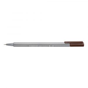 Staedtler, Cienkopis trójkątny triplus, sepia, 0.3 mm S 334-77