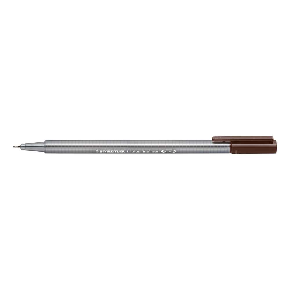 Staedtler, Cienkopis trójkątny triplus, sepia, 0.3 mm S 334-77