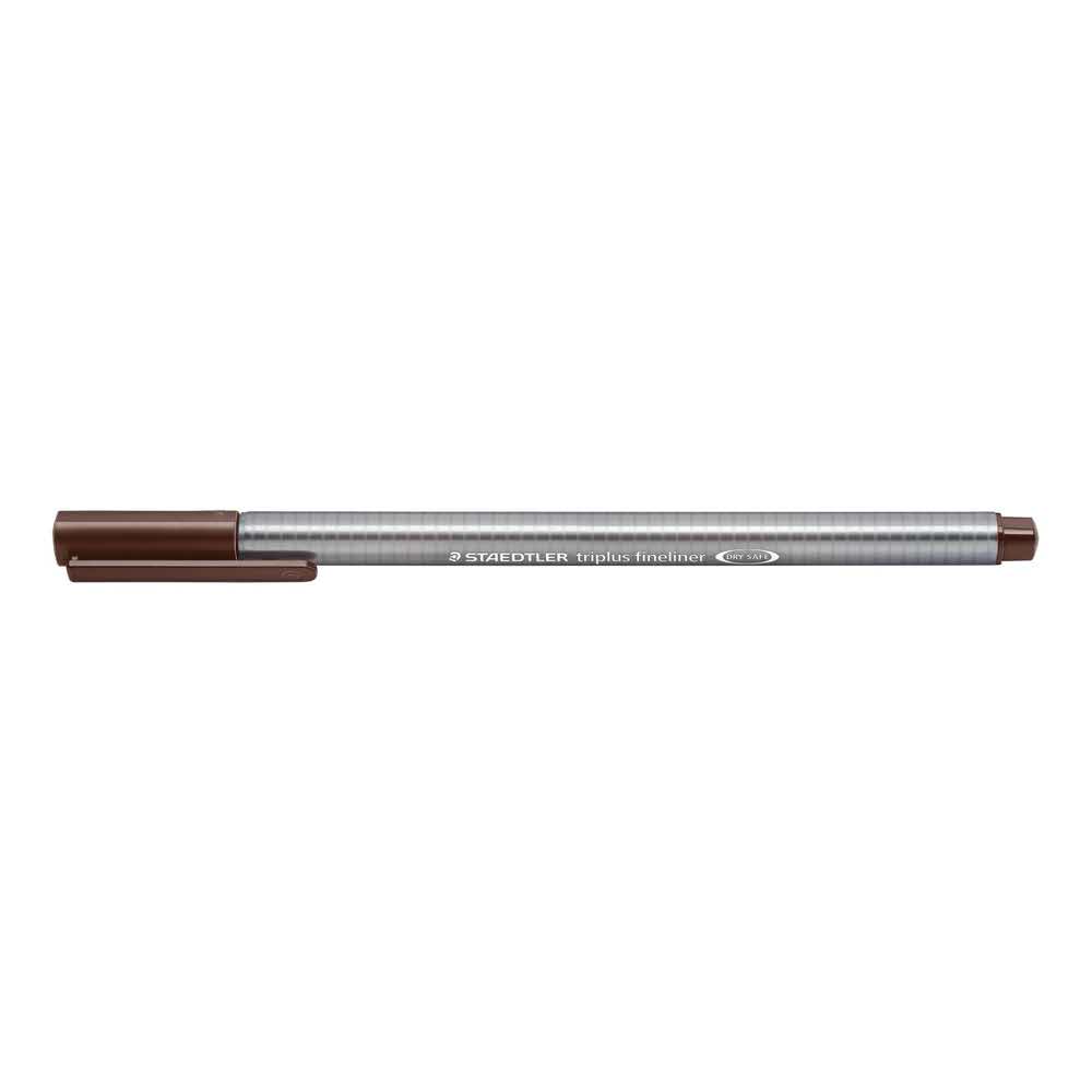 Staedtler, Cienkopis trójkątny triplus, sepia, 0.3 mm S 334-77 - obrazek 2