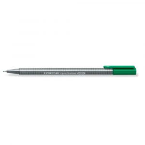Staedtler, Cienkopis trójkątny triplus, zielony, 0.3 mm S 334-5