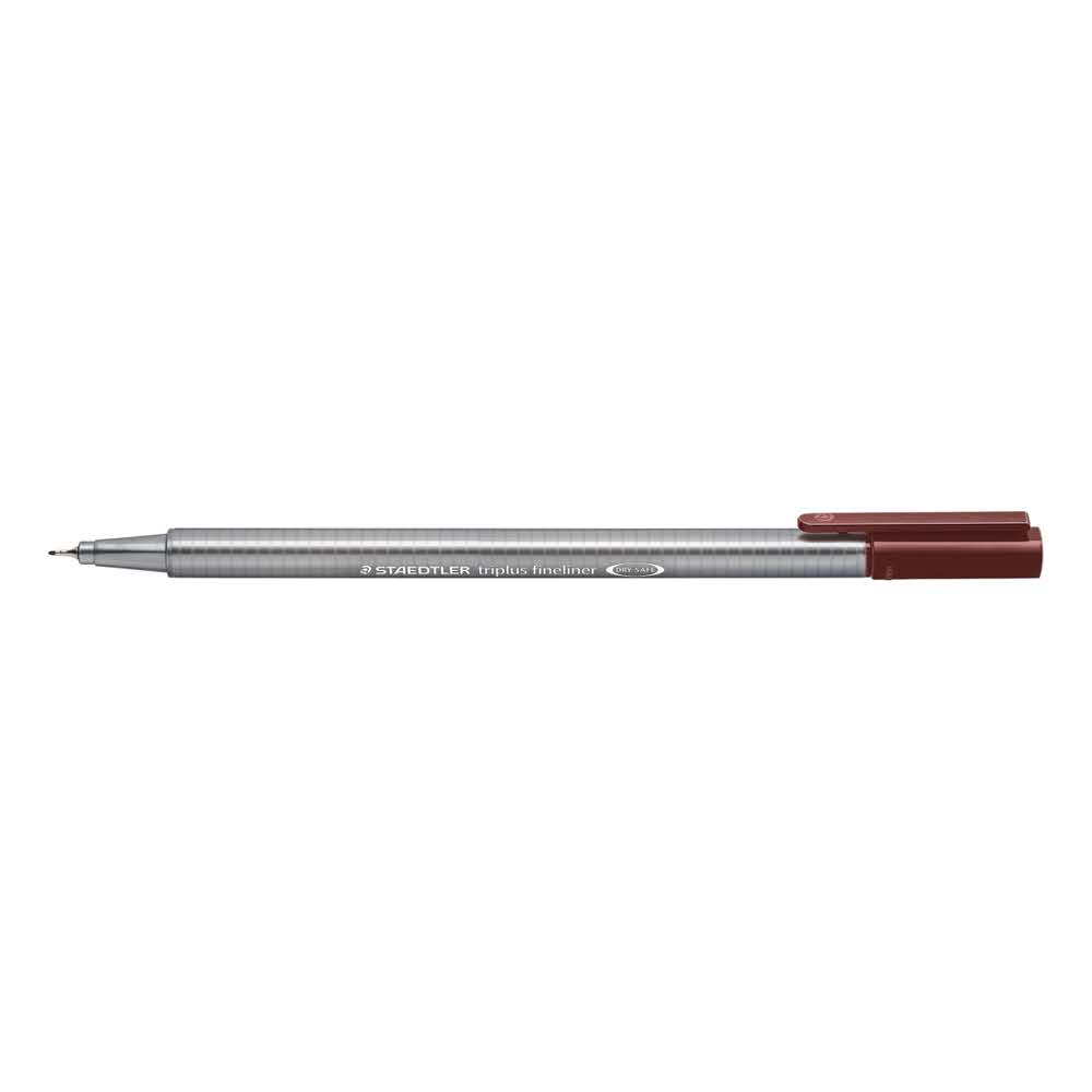 Staedtler, Cienkopis trójkątny triplus®, czekoladowy, 0.3 mm S 334-75