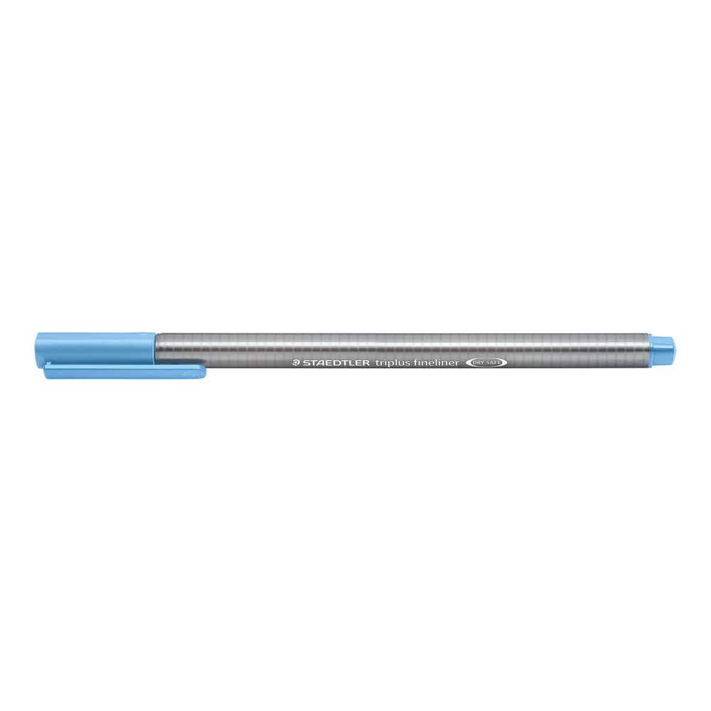 Staedtler, Cienkopis trójkątny triplus®, jasny lazur, 0.3 mm S 334-32 - obrazek 2